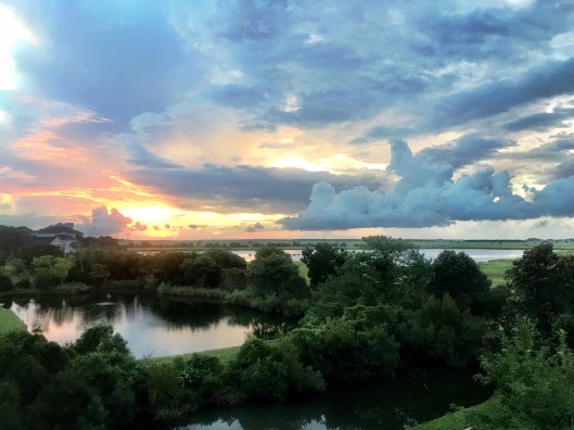 Sunrise over Simmons Sound